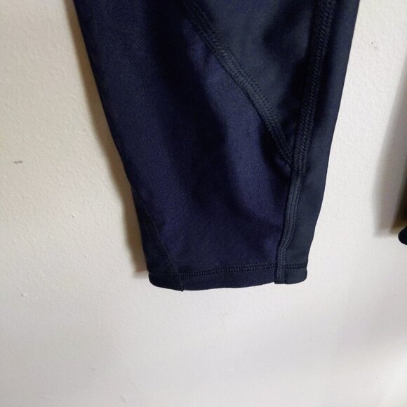 NWOT Under Armour Project Rock Navy Sports Bra and Legging Set Size Small - Picture 8 of 14